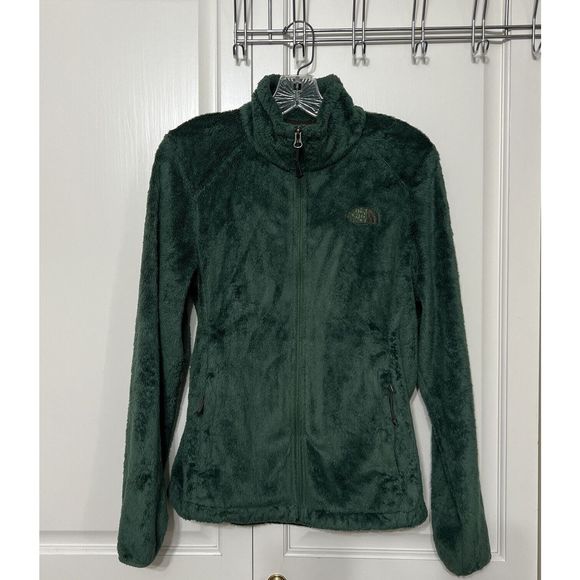 The North Face Jackets & Blazers - The North Face Osito Forest Green Full Zip Womens Jacket Sz M